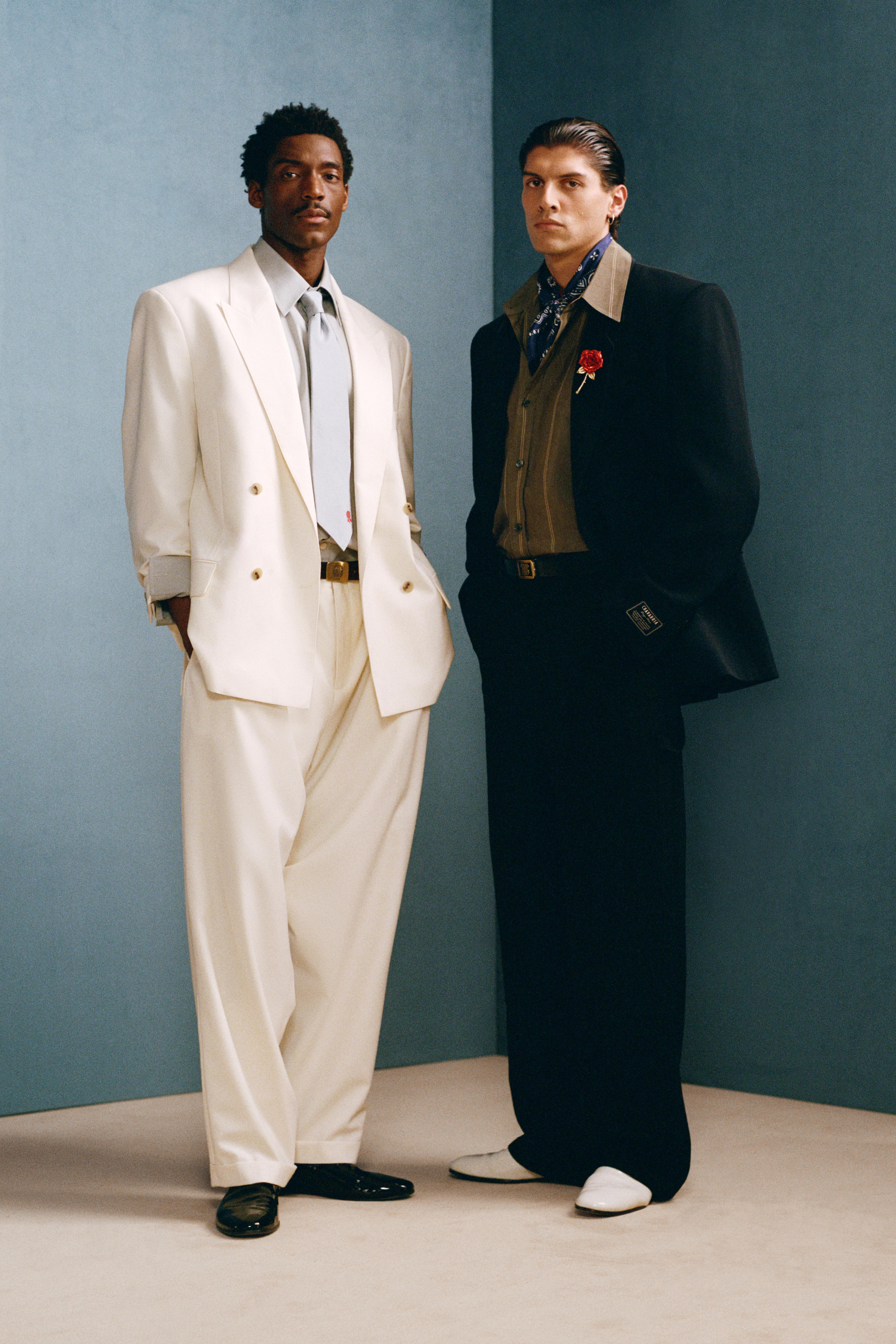 WILLY CHAVARRIA X ZARA FLOWY CARPENTER PANTS